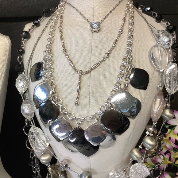 ON HOLD Vintage Now Jewelry Lot Rhinestone Crystal Glass NY Natasha PD Natasha - Picture 15 of 16